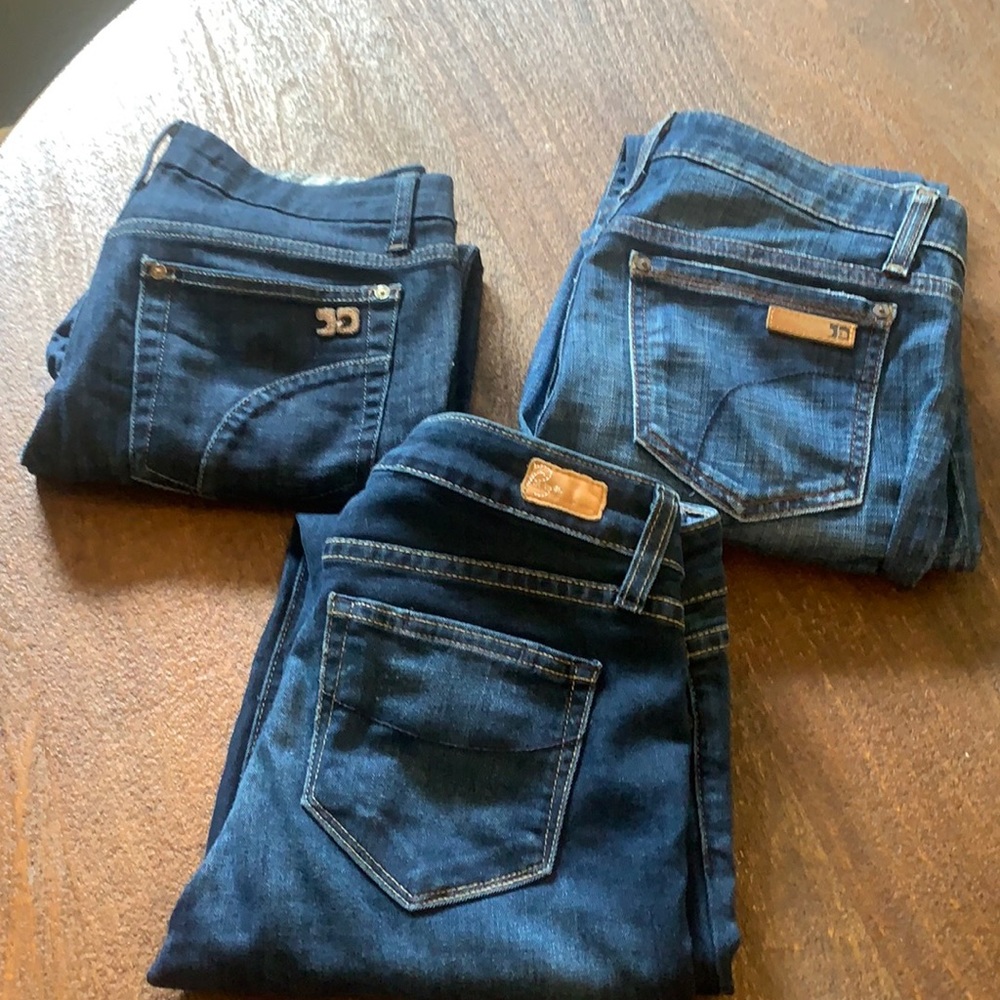 Crop Joe’s/Skinny Paige’s/Flare Joe’s. Size 26.